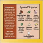 shan seekh kabab seasoning mix pack image