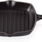 le creuset enameled cast iron grill pan licorice 10.25 image