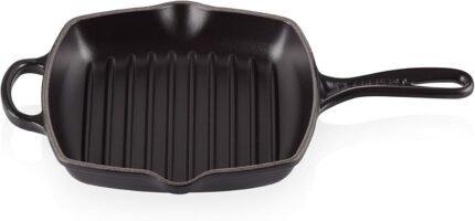 le creuset enameled cast iron grill pan licorice 10.25 image