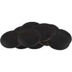 soft touch 2 round self stick gripper pads black image