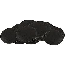 soft touch 2 round self stick gripper pads black image