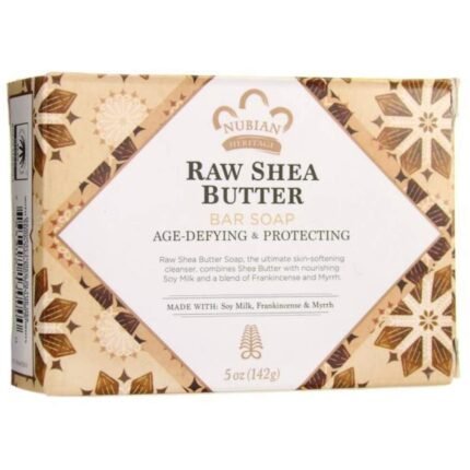 nubian heritage raw shea butter soap frankincense pack image