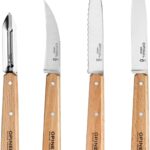 opinel essentials kitchen knives box set natural image