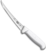 victorinox 6 boning knife curved blade white fibrox image