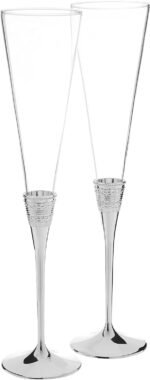 vera wang wedgwood love toasting flute pair clear image