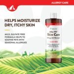 naturvet aller 911 skin care allergy aid pet shampoo with aloe vera bottle image