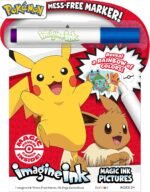 pokemon 20 page imagine ink coloring book pad image