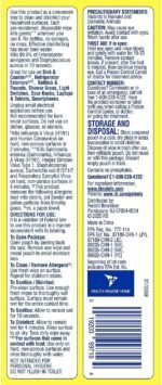 lysol disinfecting wipes lemon & lime blossom pack details image