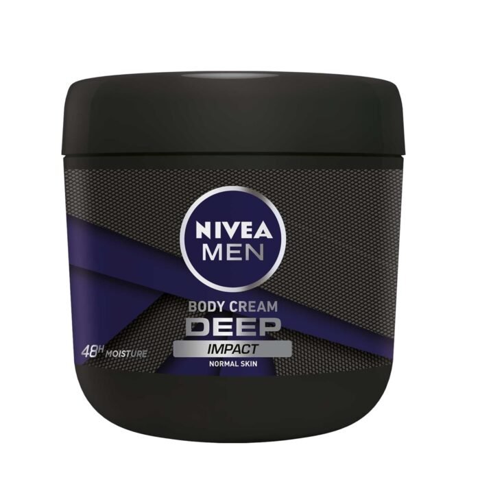 nivea men body cream deep imact image