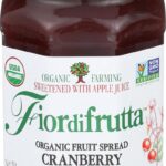 fior di frutta organic fruit spread canberry bottle image