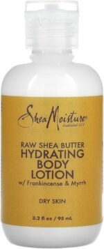 shea moisture raw hydrating body lotion bottle image