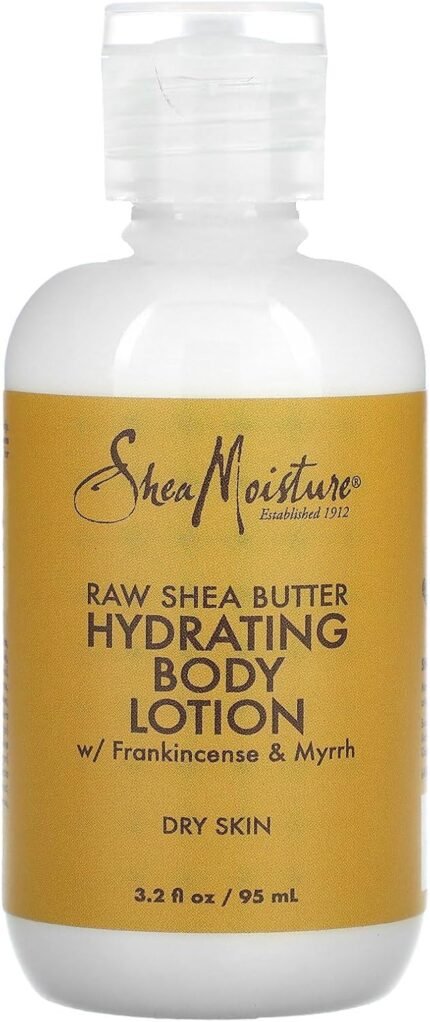 shea moisture raw hydrating body lotion bottle image