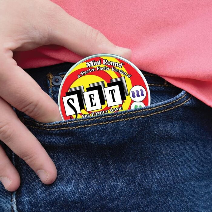 set mini round card game image