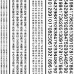 black gothic railroad number image