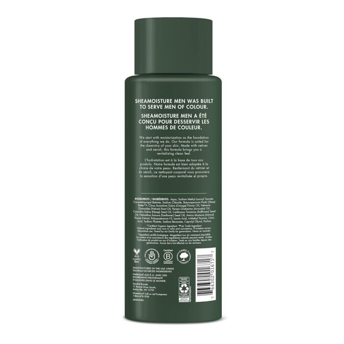 she moisture men body wash vetiver & neroli image