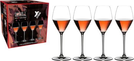 riedel extreme rose champagne glasses set of 4 image