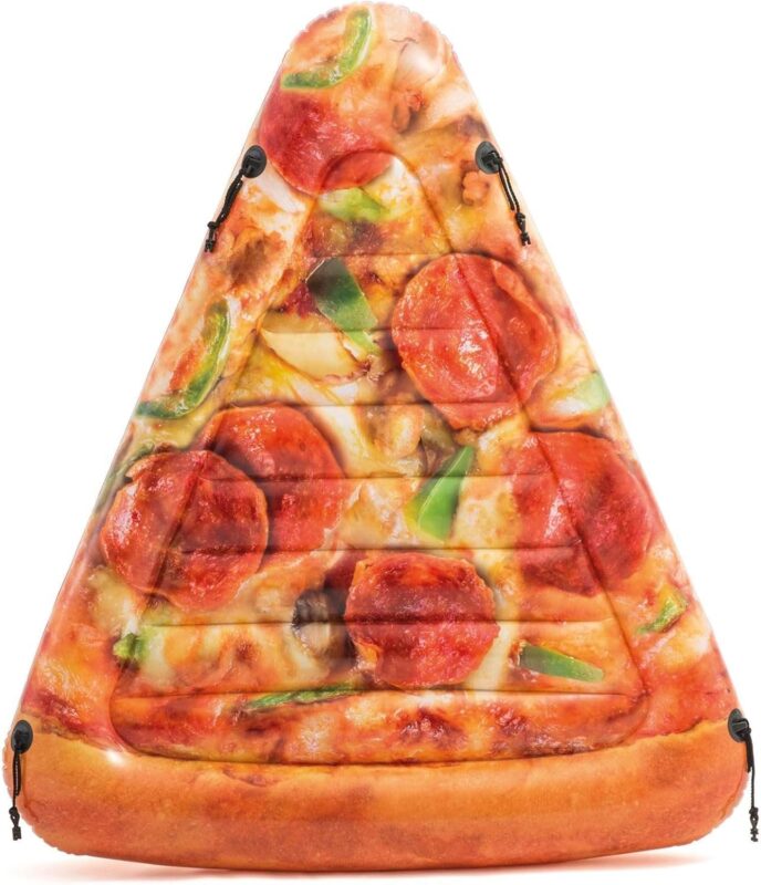 intex giant pizza slice float for pool beach or lake image