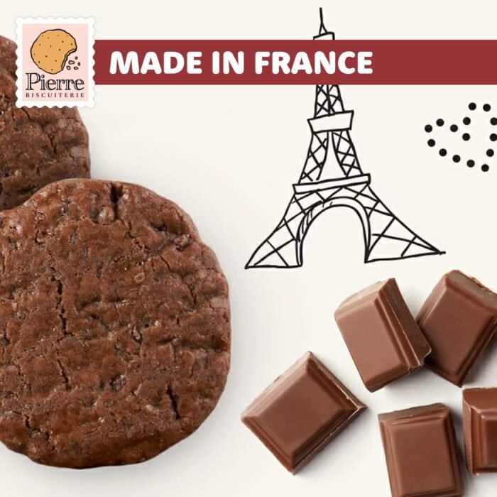 pierre biscuiterie dark chocolate sea salt cookies pack image
