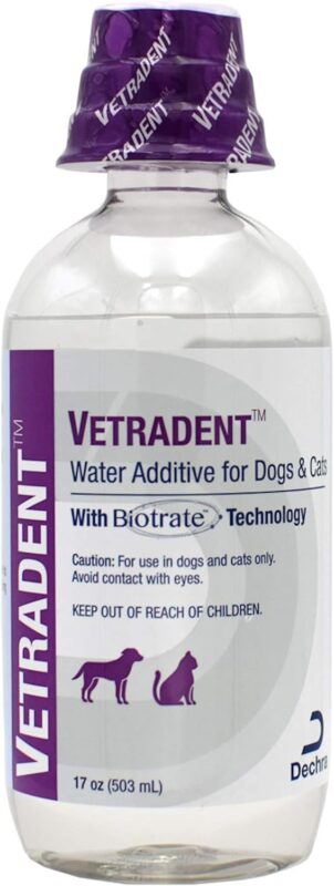 dechra vetradent water additive bottle image