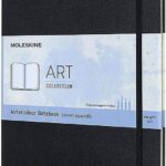 moleskine art black notebook image