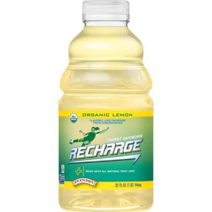 rw knudsen organic lemon electrolyte drink bottle image