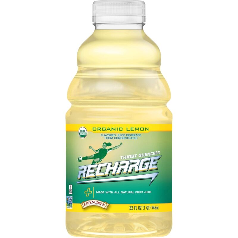 rw knudsen organic lemon electrolyte drink bottle image