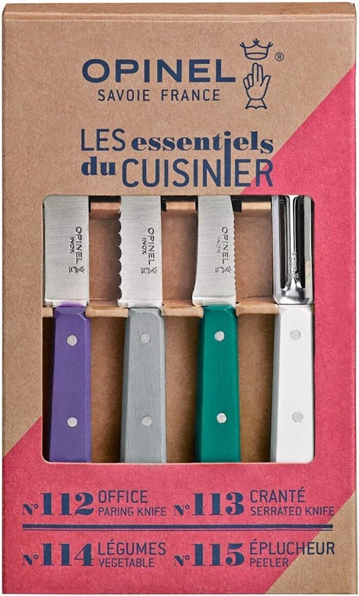 opinel les essentials 4 piece kitcheb set image