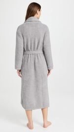 barefoot dreams cozchic dove grey adult robe image