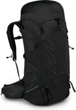 osprey talon 44l men's hiking backpack stealth black l/xl black bag image