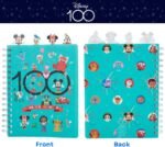 disney 100 anniversary tab journal notebook turquoise book image