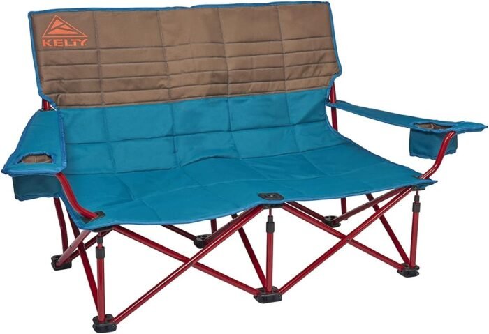 kelty low love seat camping portable folding chair image