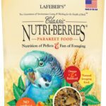 lafebers classic nutri berries pet bird food pack image