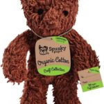 spunky pup organic cotton dog toy large bear image