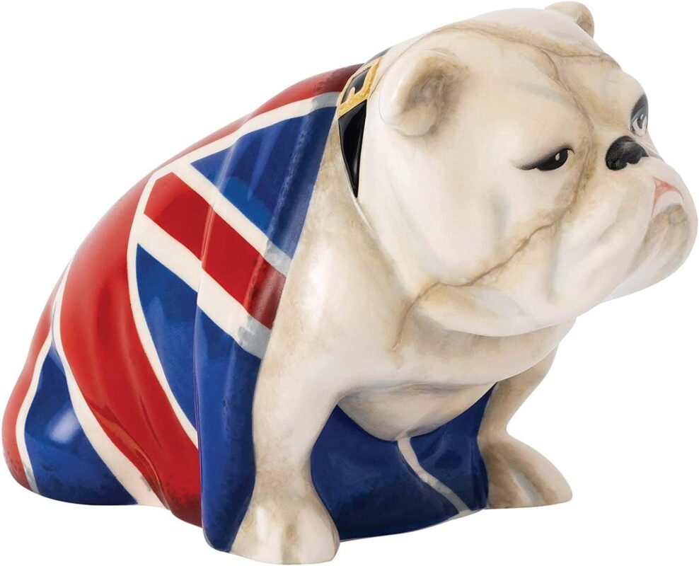 royal doulton jack the bulldog porcelain figurine image