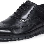 cole haan mens zerogrand wing oxford closed hole black size 9m image