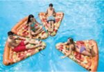 intex giant pizza slice float for pool beach or lake image
