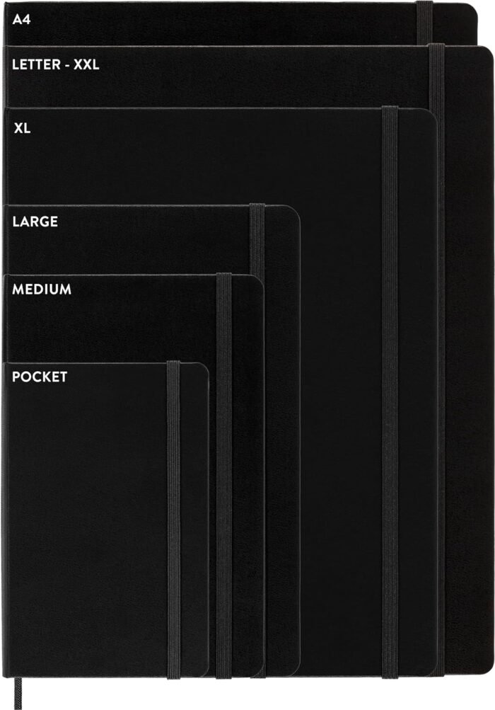 moleskine classic soft cover plain lemon green notebook image