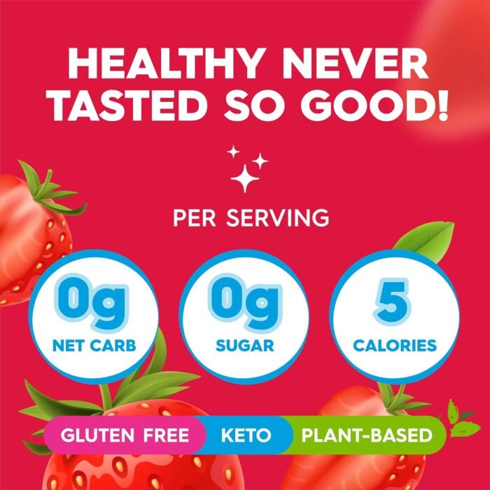 simply delish strawberry jel dessert pack details image