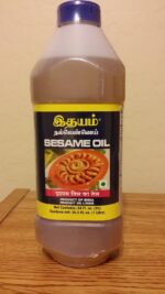 idhayam gingelly sesame oil 1 litre bottle image