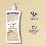 st lves oatmeal & shea butter body lotion bottle image