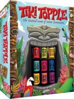 gamewright tiki topple tactical totem board game multi colored image
