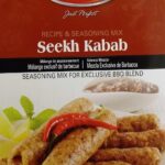 shan seekh kabab seasoning mix pack image