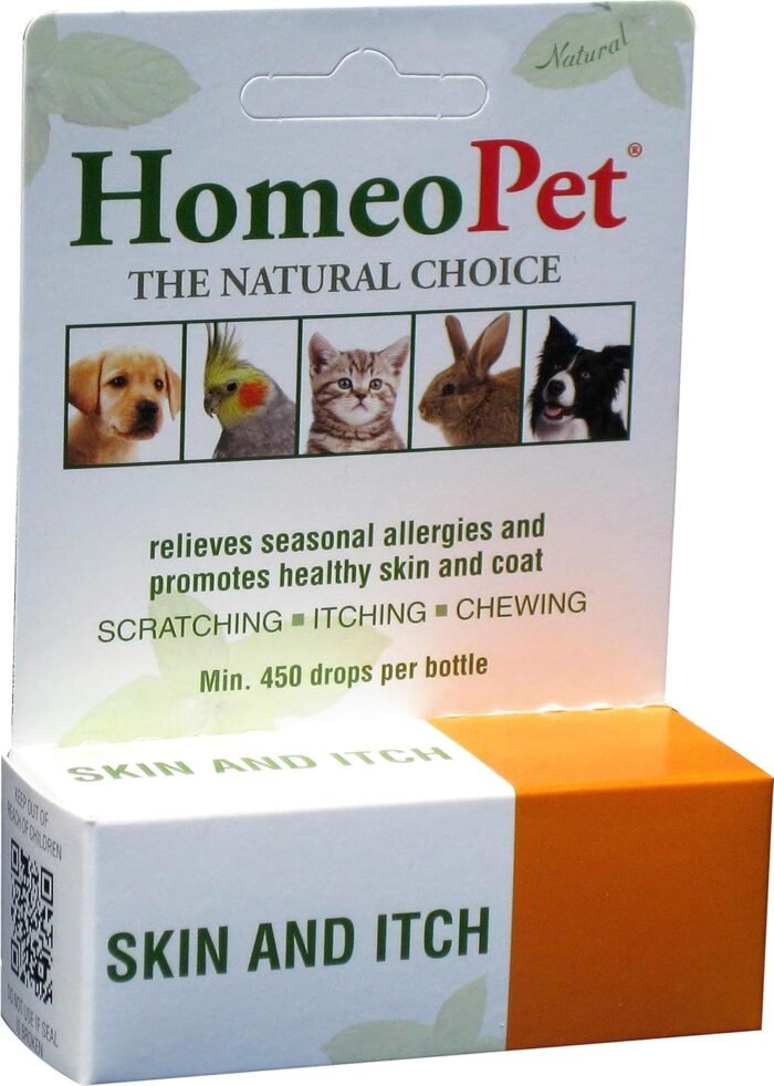 homoeopet skin and itch relief pack image