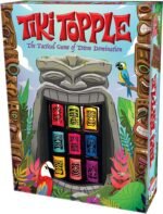 gamewright tiki topple tactical totem board game multi colored image