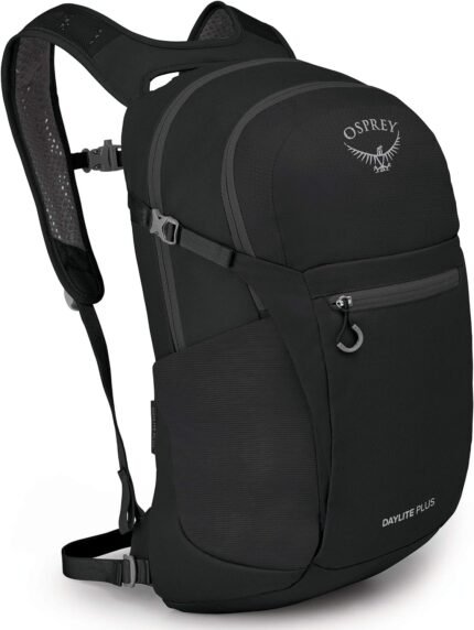 osprey daylite plus black backpack image