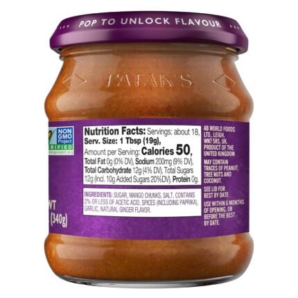 pataks sweet mango chutney image