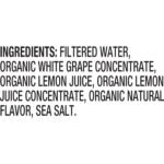 rw knudsen organic lemon electrolyte drink bottle details image