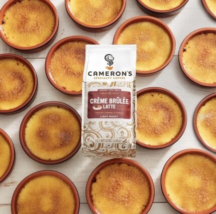 camerons holiday creme brulee ground coffee pack image