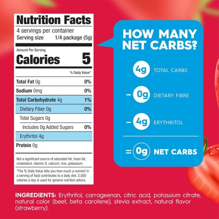 simply delish strawberry jel dessert pack details image