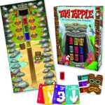 gamewright tiki topple tactical totem board game multi colored image